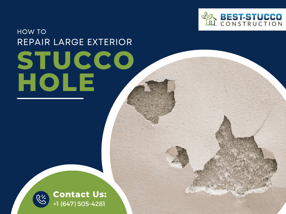 How to Repair Large Exterior Stucco Hole BestStucco